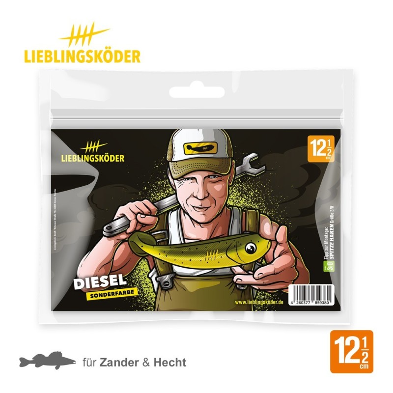 Lieblingsköder Diesel 12,5cm