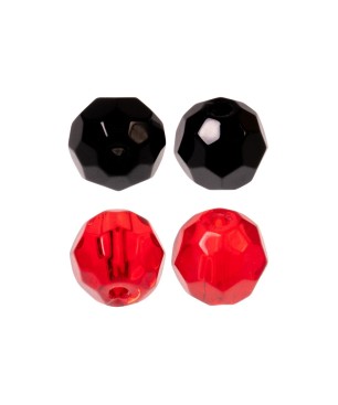 Zeck Predator Faceted Glass Beads