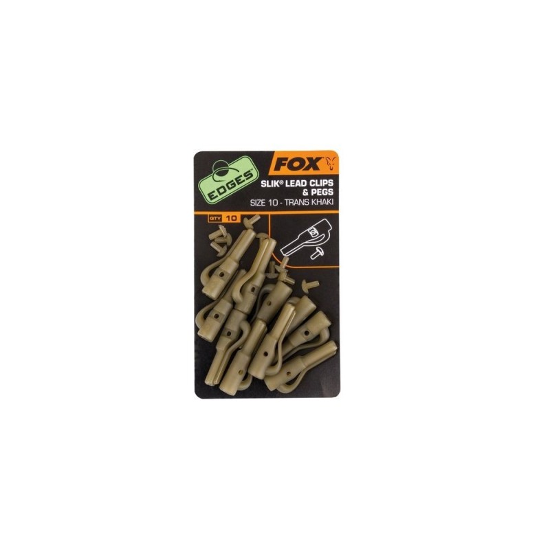 Fox EDGES Slik Lead Clip & Pegs