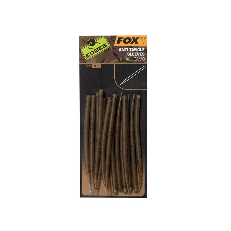 Fox Edges Camo XL Anti Tangle Sleeves Fox Edges Camo XL Anti Tangle Sleeves