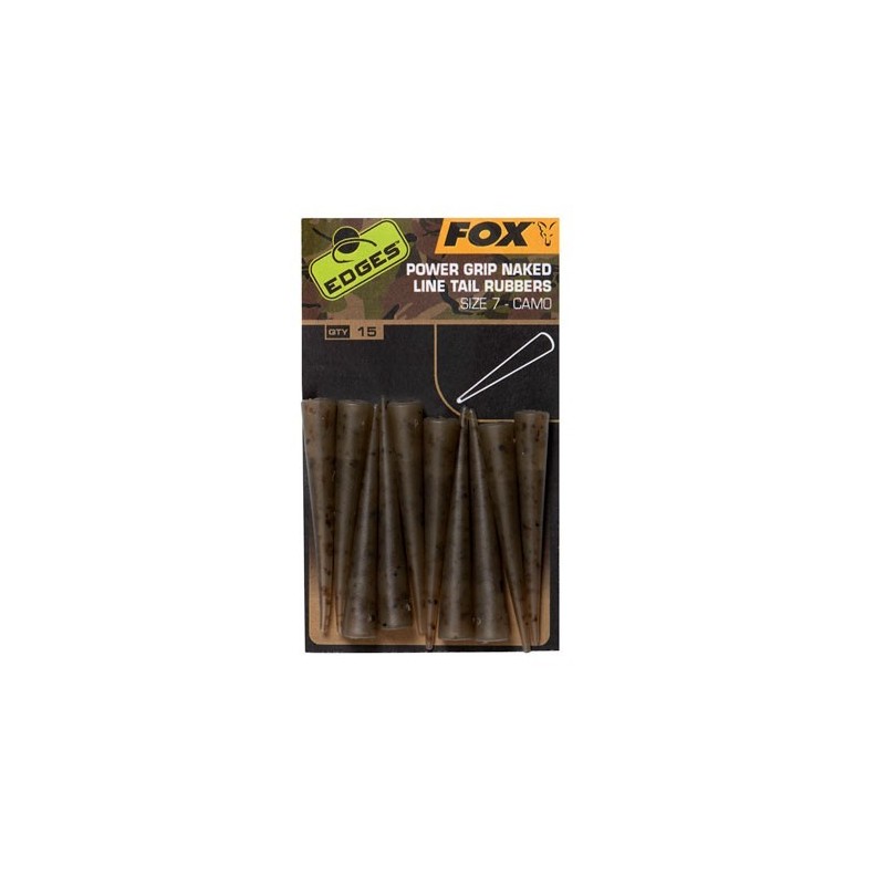 Fox Edges Camo Power Grip Naked Tail Rubber Fox Edges Camo Power Grip Naked Tail Rubber