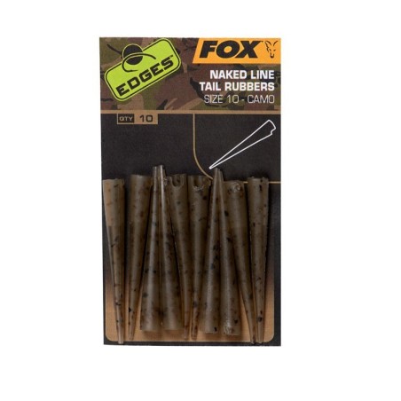 Fox Edges Camo Naked Line Tail Rubbers