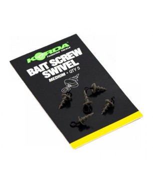 Korda Bait Screw Swivel Medium