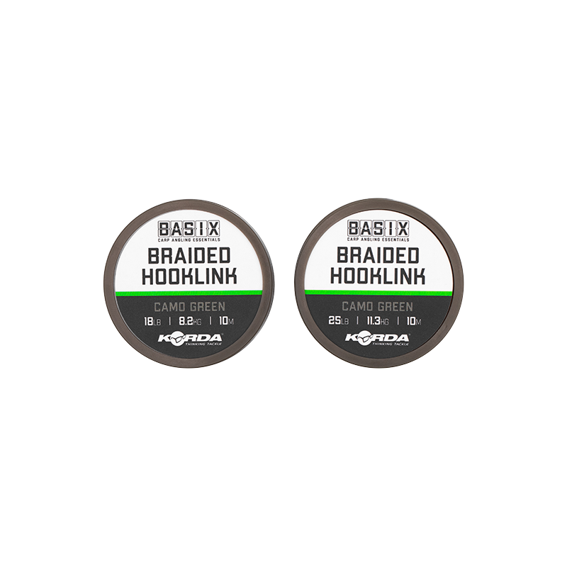 Korda Basix Braided Hooklink Korda Basix Braided Hooklink