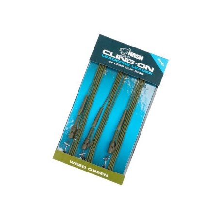 Nash Cling-On Leadcore Leader Lead Clip Rigs