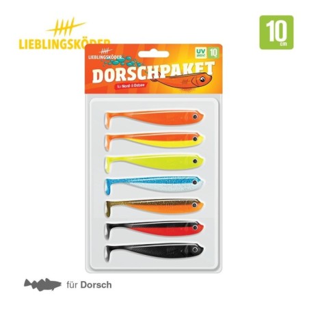 Lieblingsköder Dorsch-Paket 10cm