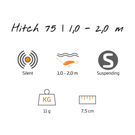 Zeck Predator Hitch 7,5cm|1,5-2,0m Suspender