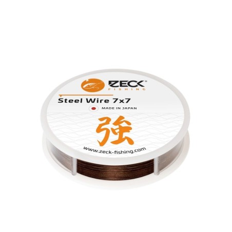 Zeck Predator 7x7 Steel Wire 3 mtr.