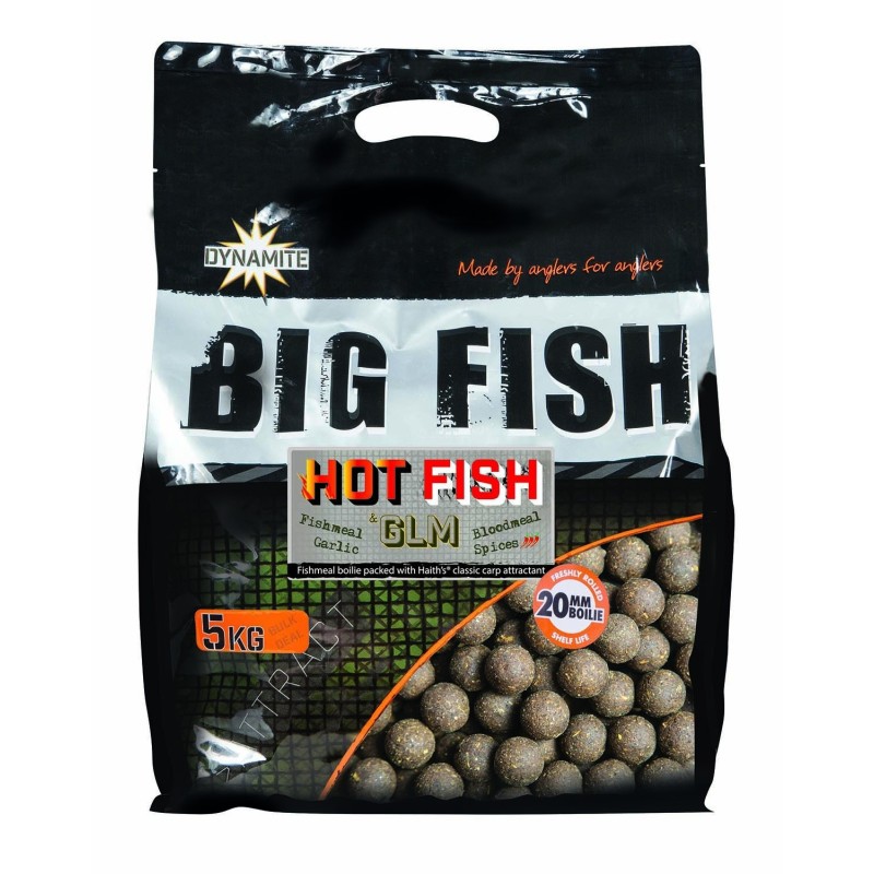 Dynamite Baits Hot Fish GLM Boilie 5kg Dynamite Baits Hot Fish GLM Boilie 5kg