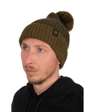 Fox Heavy Knit Bobble Hat