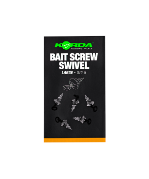 Korda Bait Screw Swivel Large