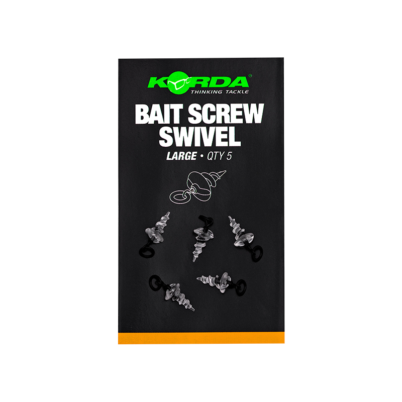 Korda Bait Screw Swivel Large Korda Bait Screw Swivel Large