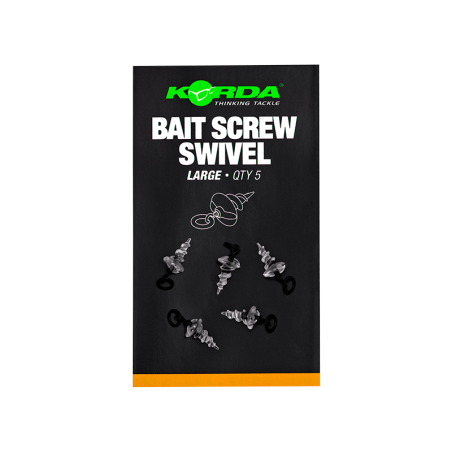 Korda Bait Screw Swivel Large