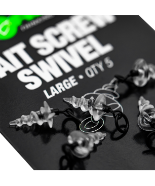 Korda Bait Screw Swivel Large