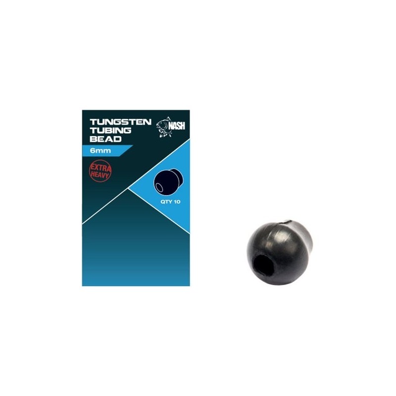 Nash Tungsten Tubing Bead 6mm Nash Tungsten Tubing Bead 6mm
