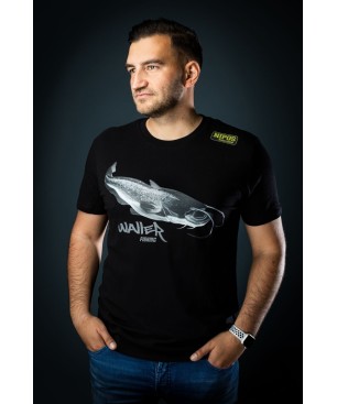 Nipo's Angelshop T-Shirt Wels schwarz