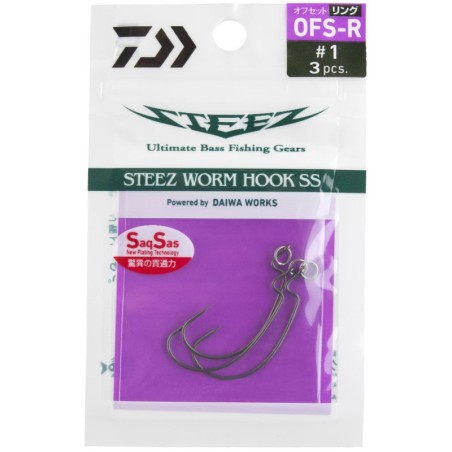 Daiwa Steez Hook Worm Offset Ring OFS-R