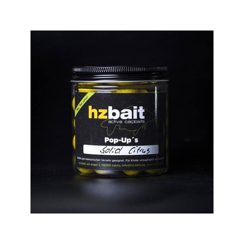 HZ-Bait Solid Citrus Pop Up