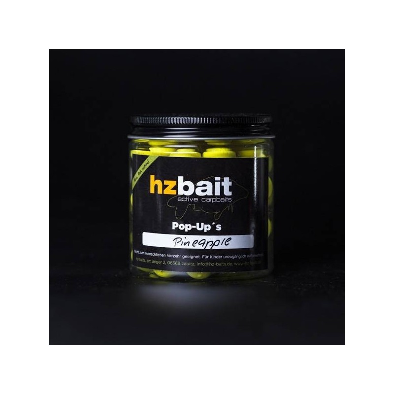 HZ-Bait Solid Pineapple Pop Up