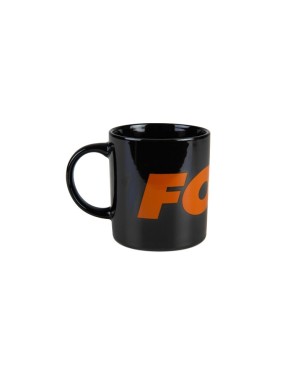 Fox Black/Orange Logo Ceramic Mug