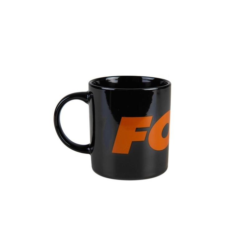 Fox Black/Orange Logo Ceramic Mug