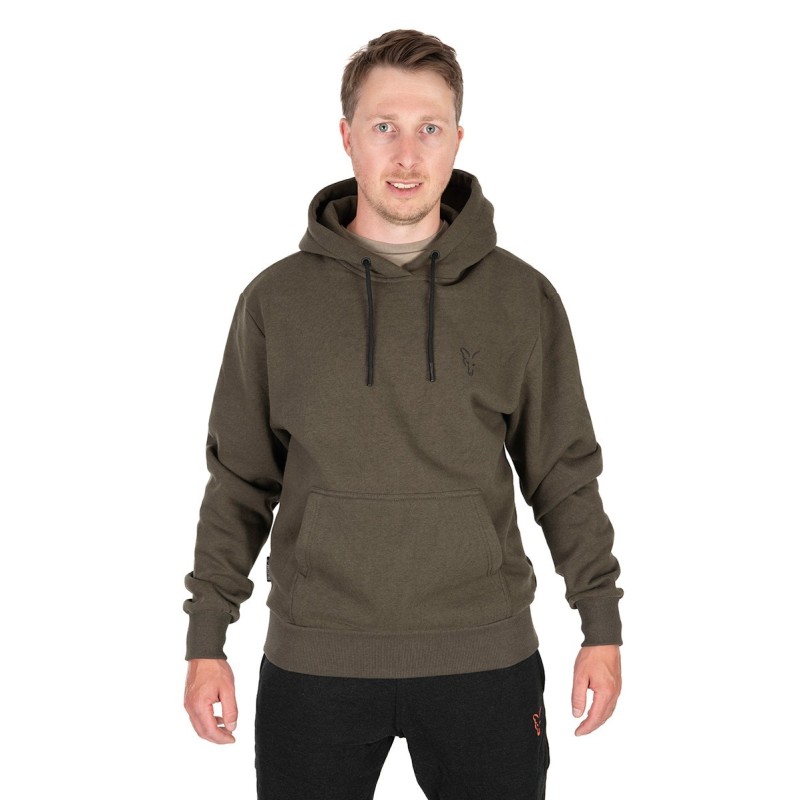 FOX COLLECTION HOODY GREEN & BLACK