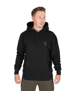 FOX COLLECTION HOODY BLACK & ORANGE