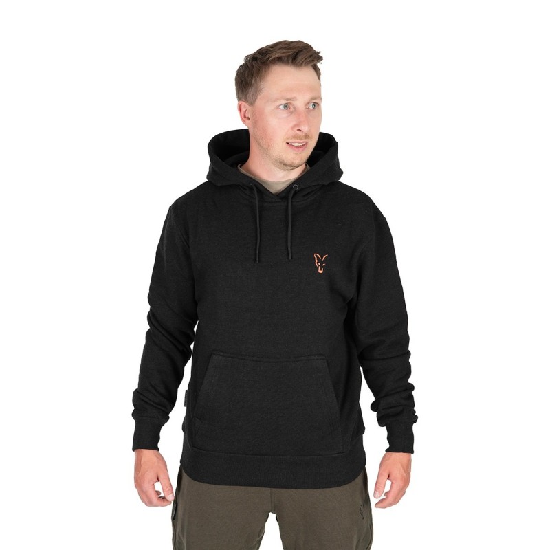 FOX COLLECTION HOODY BLACK & ORANGE FOX COLLECTION HOODY BLACK & ORANGE