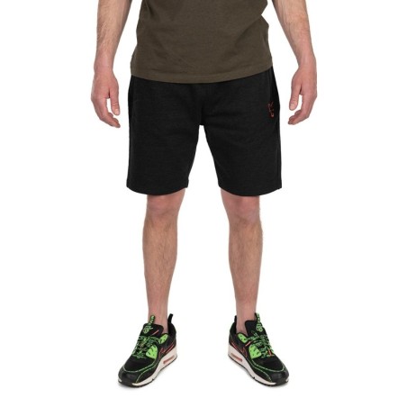 FOX COLLECTION LW JOGGER SHORT BLACK & ORANGE