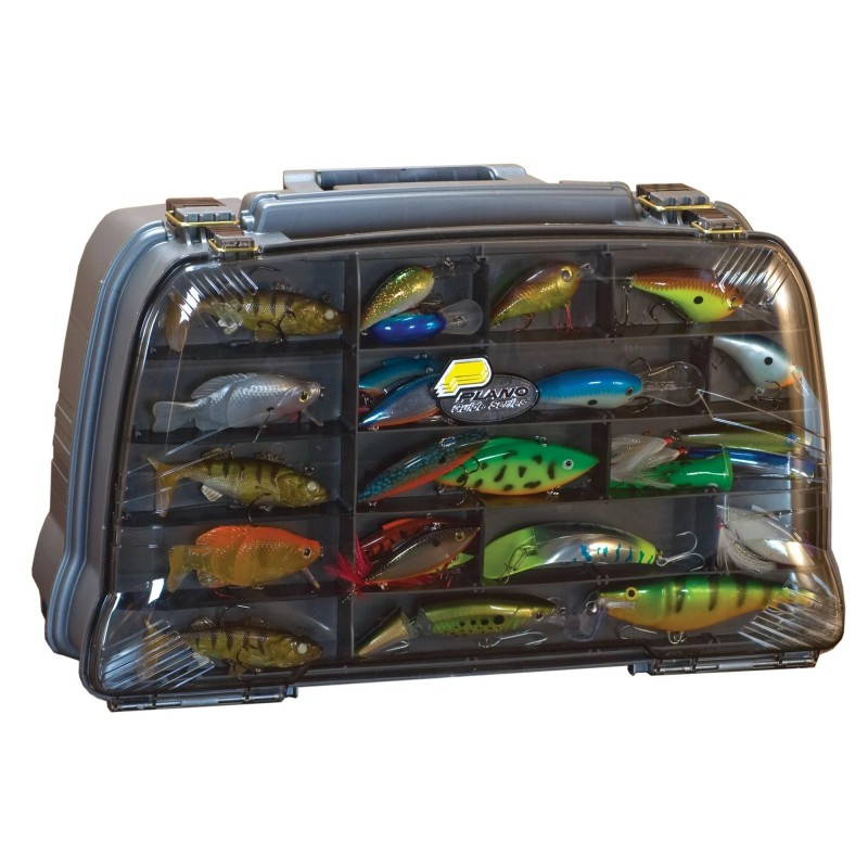 Plano 1444 Magnum Guide Series Tackle Box Graphit/Smoke Plano 1444 Magnum Guide Series Tackle Box Graphit/Smoke