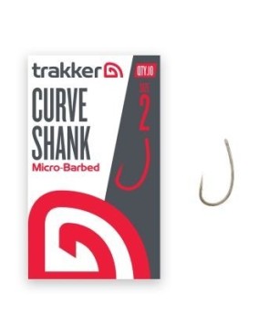 Trakker Curve Shank Hooks Micro Barbed