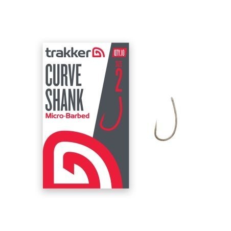 Trakker Curve Shank Hooks Micro Barbed