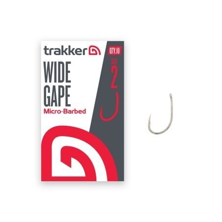 Trakker Wide Gape Hooks Micro Barbed