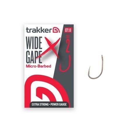 Trakker Wide Gape XS Hooks Micro Barbed