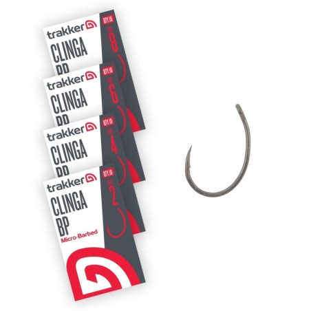 Trakker Clinga BP Hooks Micro Barbed