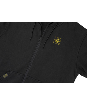 BLACK CAT CAT ZIPPER SCHWARZ