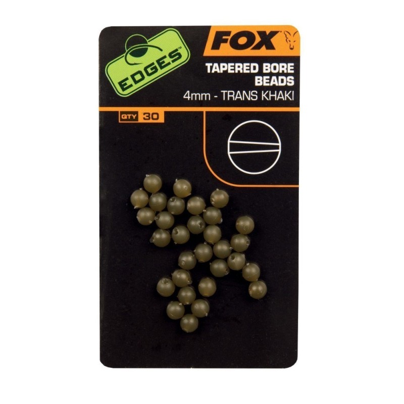Fox EDGES Tapered Bore Beads