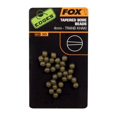 Fox EDGES Tapered Bore Beads