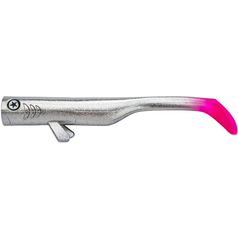 LMAB Drunk Bait Chrome Edition Chrome Pinktail