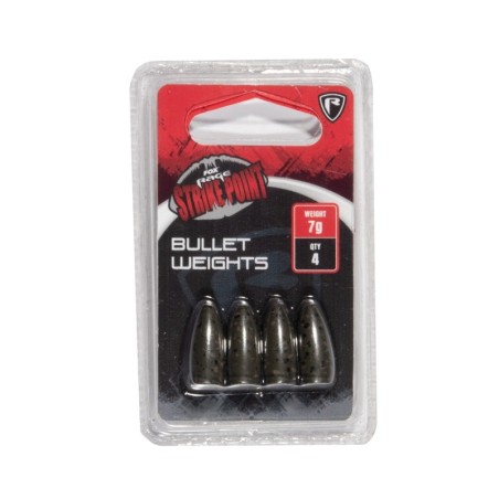 FOX RAGE STRIKE POINT BULLET WEIGHTS