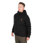 FOX COLLECTION SHERPA JACKET BLACK & ORANGE