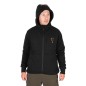 FOX COLLECTION SHERPA JACKET BLACK & ORANGE