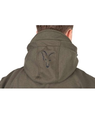 FOX COLLECTION SOFT SHELL JACKET GREEN & BLACK