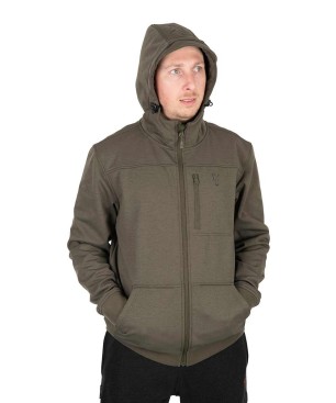 FOX COLLECTION SOFT SHELL JACKET GREEN & BLACK
