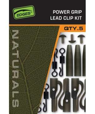 FOX EDGES™ NATURALS POWER GRIP LEAD CLIP KIT