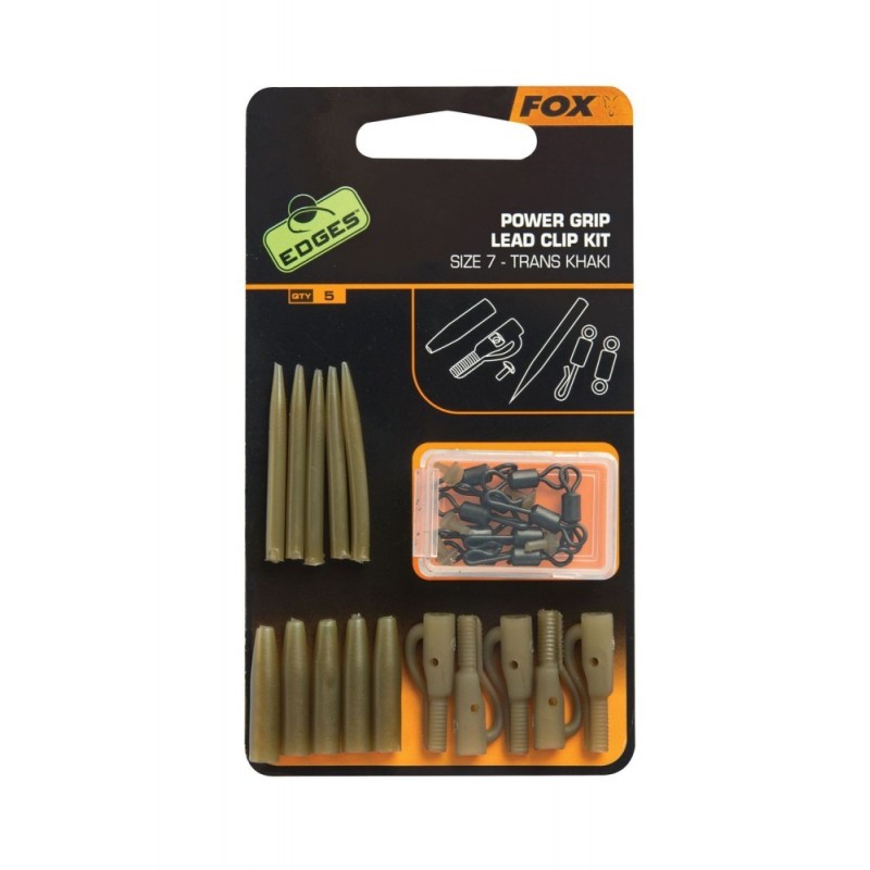 Fox EDGES Power Grip Lead Clip Kit Fox EDGES Power Grip Lead Clip Kit