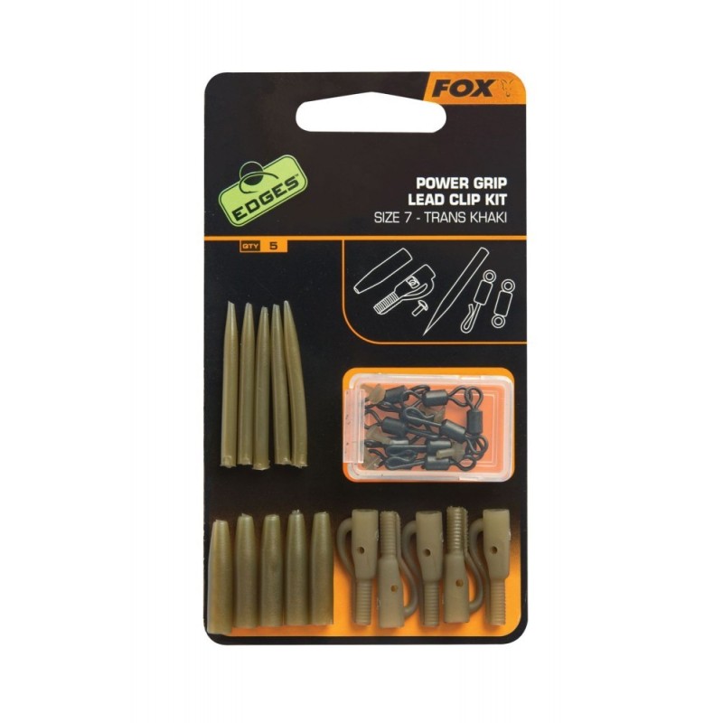 Fox EDGES Power Grip Lead Clip Kit