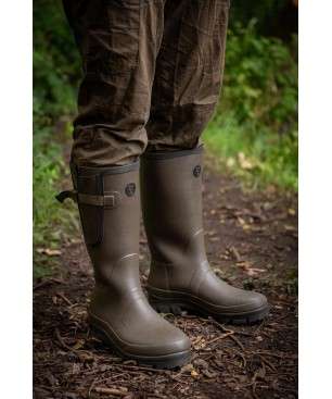 FOX NEOPRENE LINED CAMO/KHAKI WELLIES