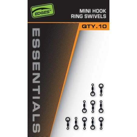 FOX EDGES™ ESSENTIALS MINI HOOK RING SWIVELS