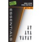 FOX EDGES™ ESSENTIALS MINI HOOK RING SWIVELS FOX EDGES™ ESSENTIALS MINI HOOK RING SWIVELS